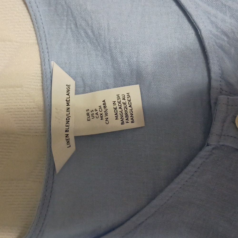 H&M Linen Blend Blouse - Picture 3 of 5